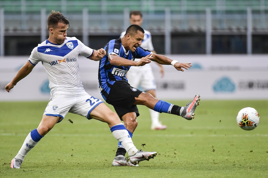 Inter-Brescia 6-0, il tabellino