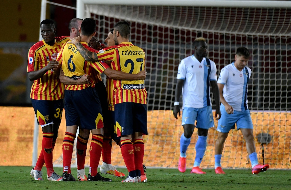 Lecce-Lazio 2-1: seconda sconfitta di fila per Inzaghi