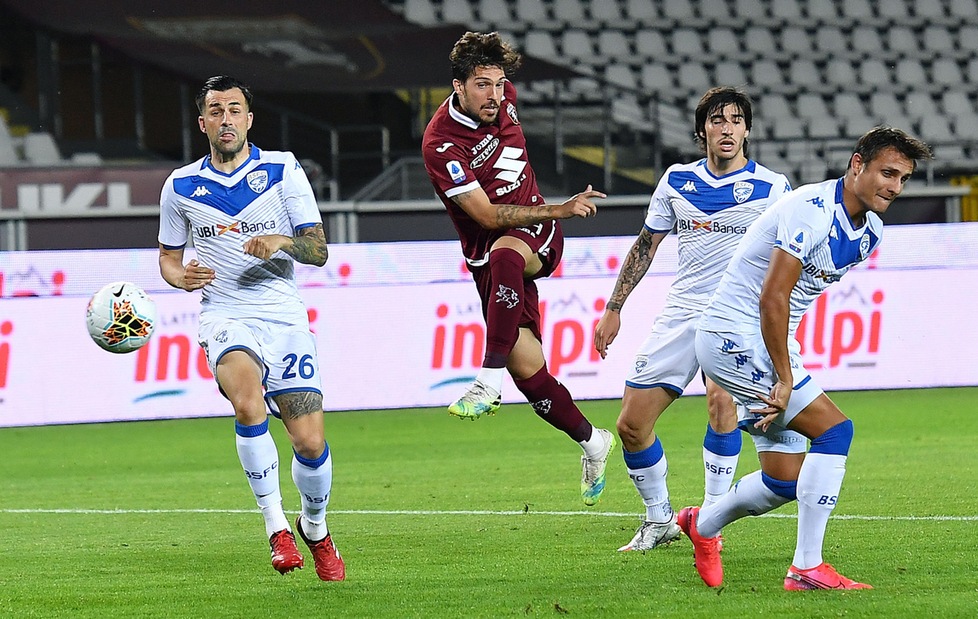 Torino-Brescia 3-1, il tabellino