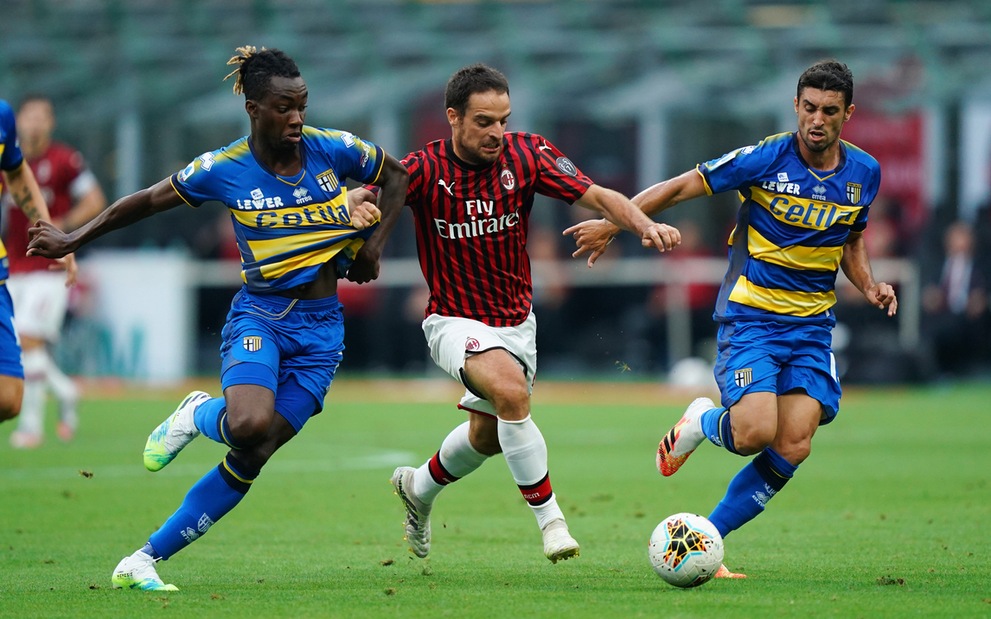 Milan-Parma 3-1, il tabellino