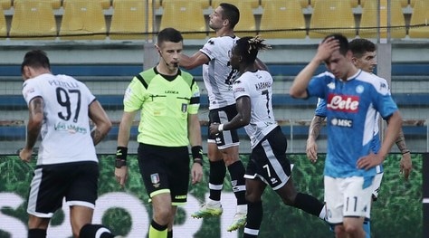 Parma-Napoli 2-1: Kulusevski affonda Gattuso