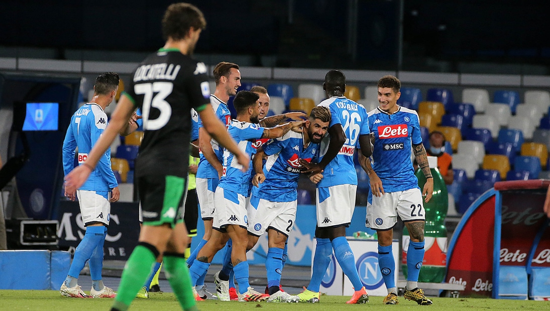Napoli-Sassuolo 2-0: Gattuso si riscatta con Hysaj e Allan