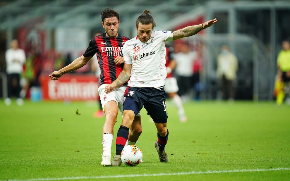 Milan-Cagliari 3-0 il tabellino