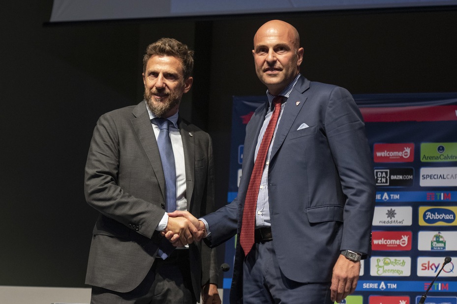 Cagliari, definito lo staff di Di Francesco