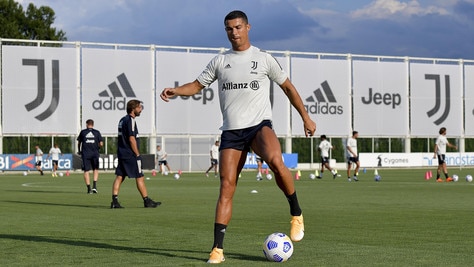 Juve, Pirlo ritrova Cristiano Ronaldo e Kulusevski