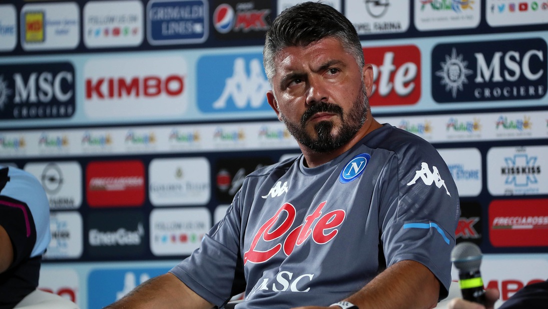 Napoli, Gattuso: "Stagione difficile, tanti big match ravvicinati"