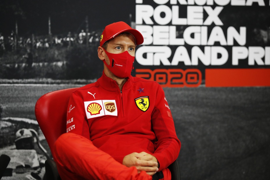 Gp Belgio, Vettel: "Sono fiducioso, andrà meglio"
