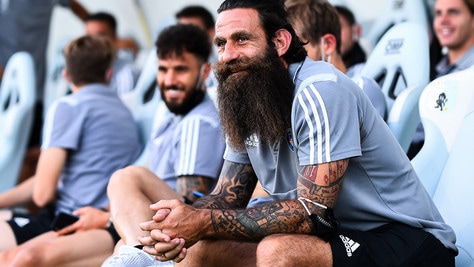 Moscardelli lascia il calcio a 40 anni: resterà nello staff tecnico del Pisa