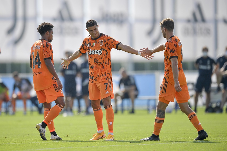 Juve, manita al Novara: Ronaldo in gol su assist di Kulusevski