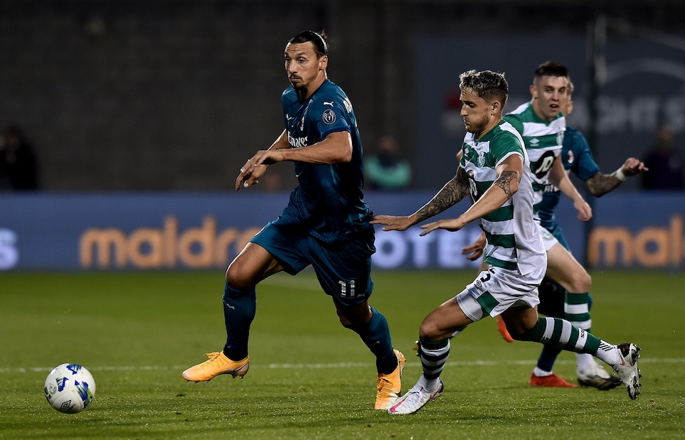 Shamrock Rovers-Milan 0-2, il tabellino