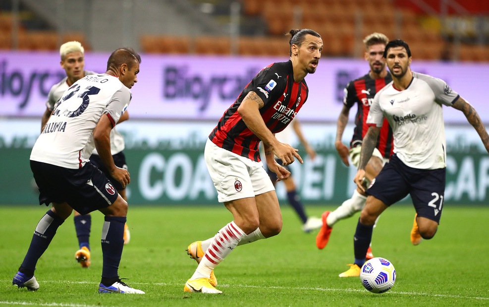 Milan-Bologna 2-0, il tabellino