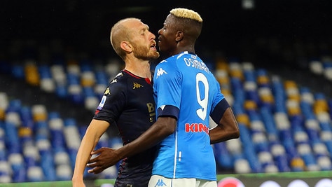 Napoli, i giocatori sottoposti ai tamponi: a rischio la gara con la Juve