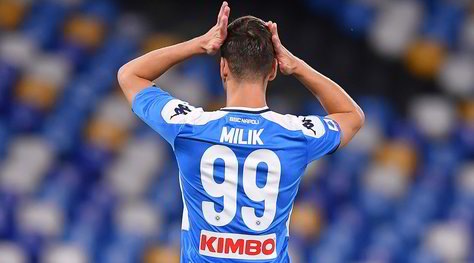 Incredibile Milik, resterà solo fino a gennaio!