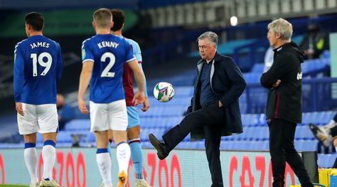 Napoli, senti Ancelotti: “Che sintonia nell’Everton"