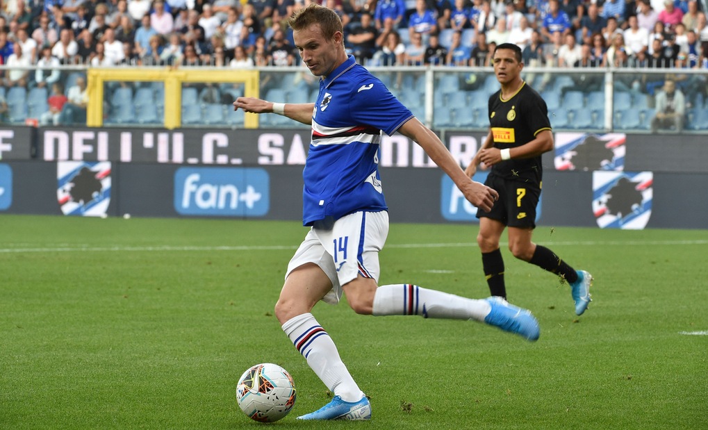 Sampdoria, Jankto regolarmente in gruppo