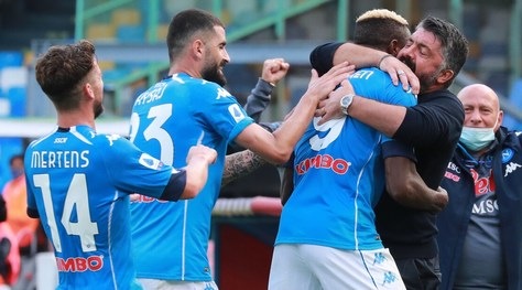 Napoli-Atalanta 4-1: Gattuso, lezione di calcio a Gasperini