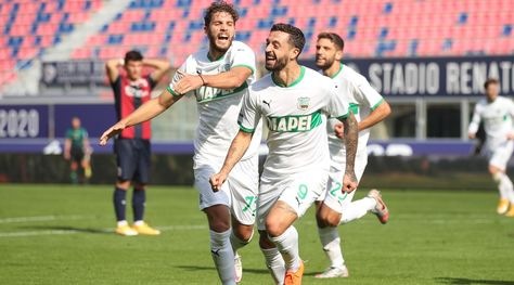 Bologna-Sassuolo 3-4: rimonta pazzesca, De Zerbi è secondo da solo!