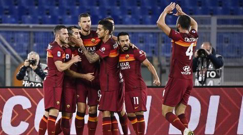 Roma-Benevento 5-2: Dzeko risorge e trascina Fonseca