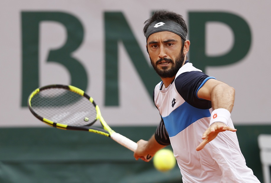 Australian Open, Giustino eliminato