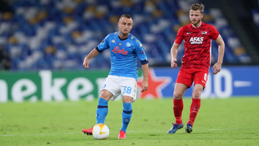 Napoli-Az Alkmaar 0-1, il tabellino
