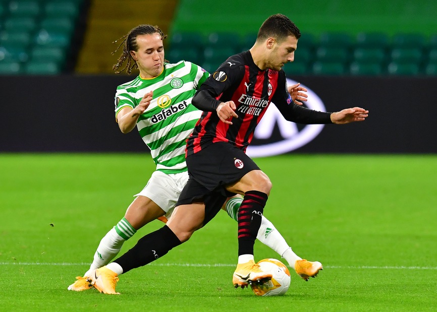 Celtic-Milan 1-3, il tabellino
