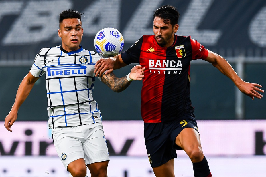 Genoa-Inter 0-2, il tabellino