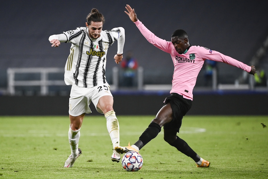 Juventus-Barcellona 0-2, il tabellino