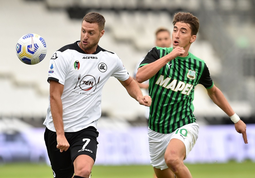 Spezia, lesione all'adduttore per Sala