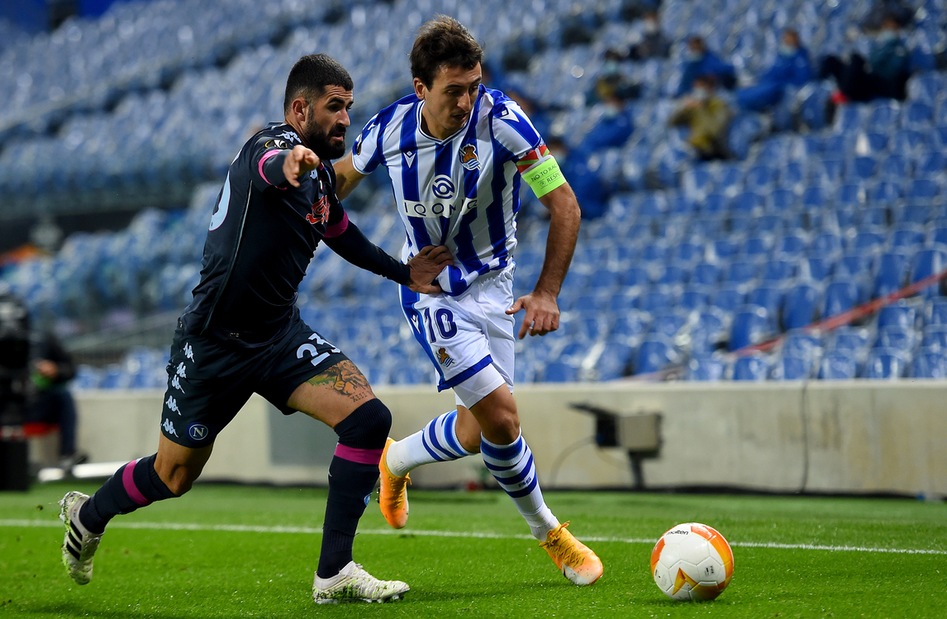 Real Sociedad-Napoli 0-1, il tabellino