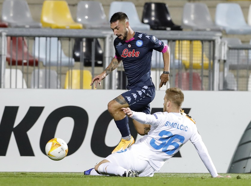 Rijeka-Napoli 1-2, il tabellino