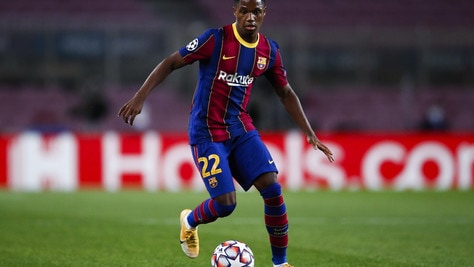 Barcellona, Ansu Fati out per 4 mesi