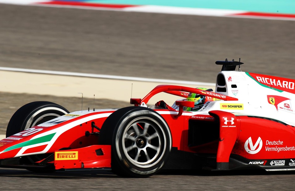 F2 GP Bahrain: Shwartzman show in gara-2, Schumi Jr settimo