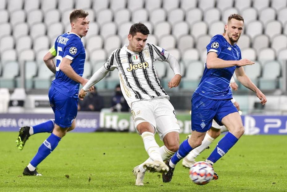 Juventus-Dinamo Kiev 3-0, il tabellino