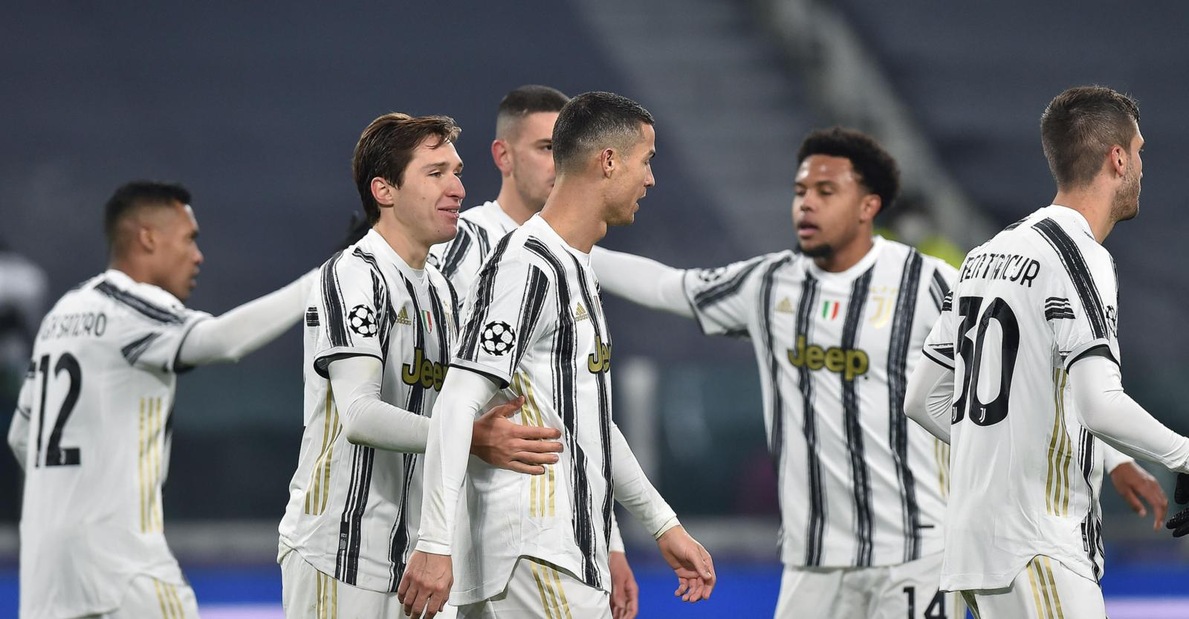 Juve-Dinamo Kiev 3-0: Chiesa, Ronaldo e Morata, Pirlo sorride