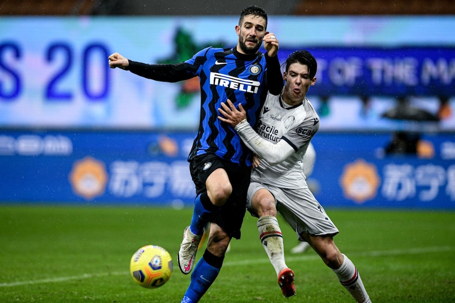 Inter-Bologna 3-1, il tabellino
