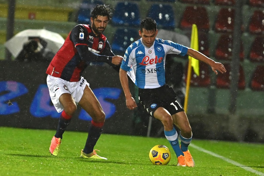 Crotone-Napoli 0-4, il tabellino