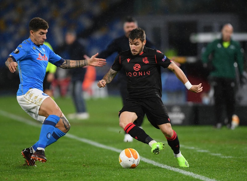 Napoli-Real Sociedad 1-1, il tabellino