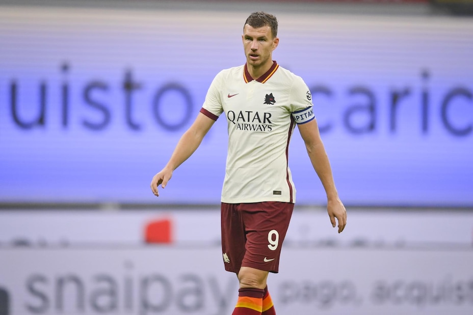 Roma, Dzeko nella storia: 111 gol, raggiunto Amadei