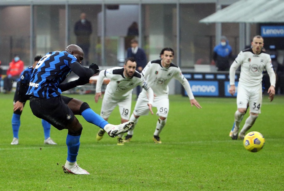Inter-Spezia 2-1, il tabellino