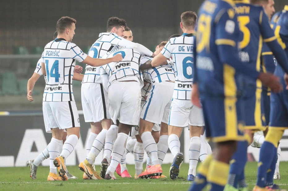 Verona-Inter 1-2, il tabellino