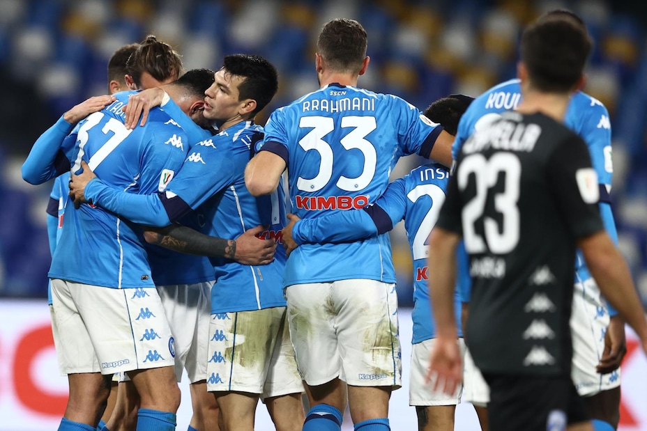 Napoli-Empoli 3-2: Gattuso aspetta Roma o Spezia
