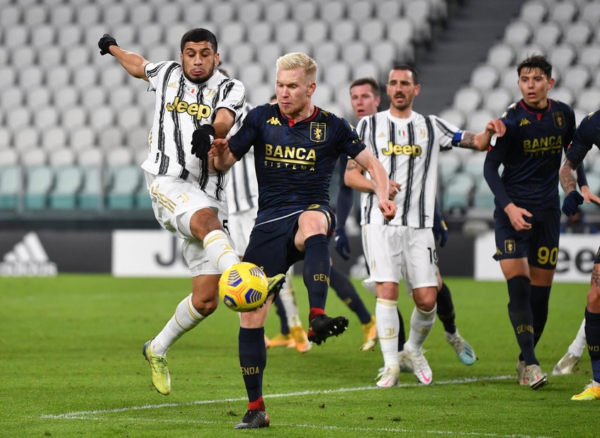 Juve, Rafia ko: lesione al legamento collaterale