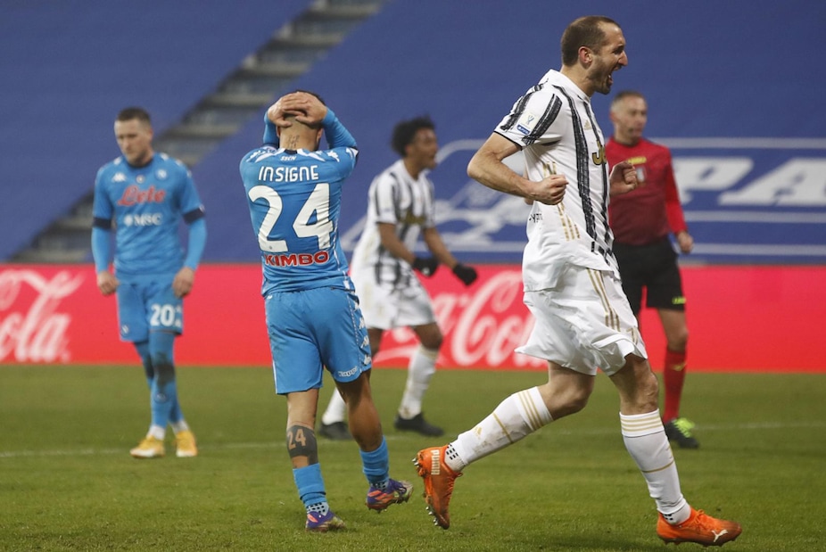 Insigne, maledetto 100: Juve-Napoli diventa un incubo