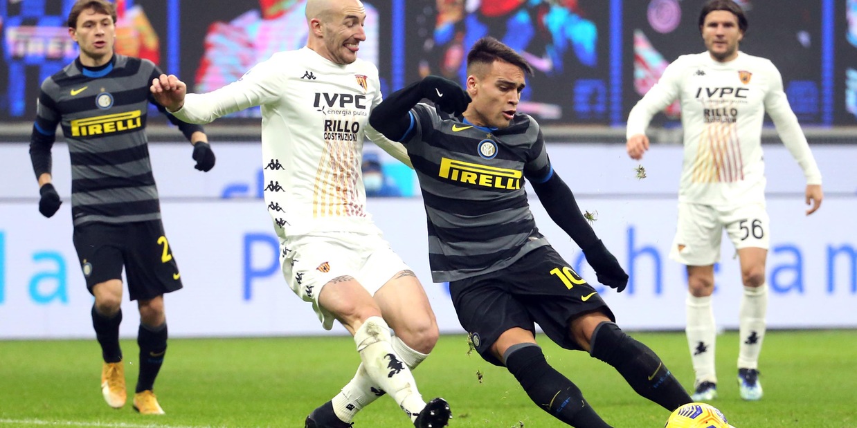 Inter-Benevento 4-0, il tabellino