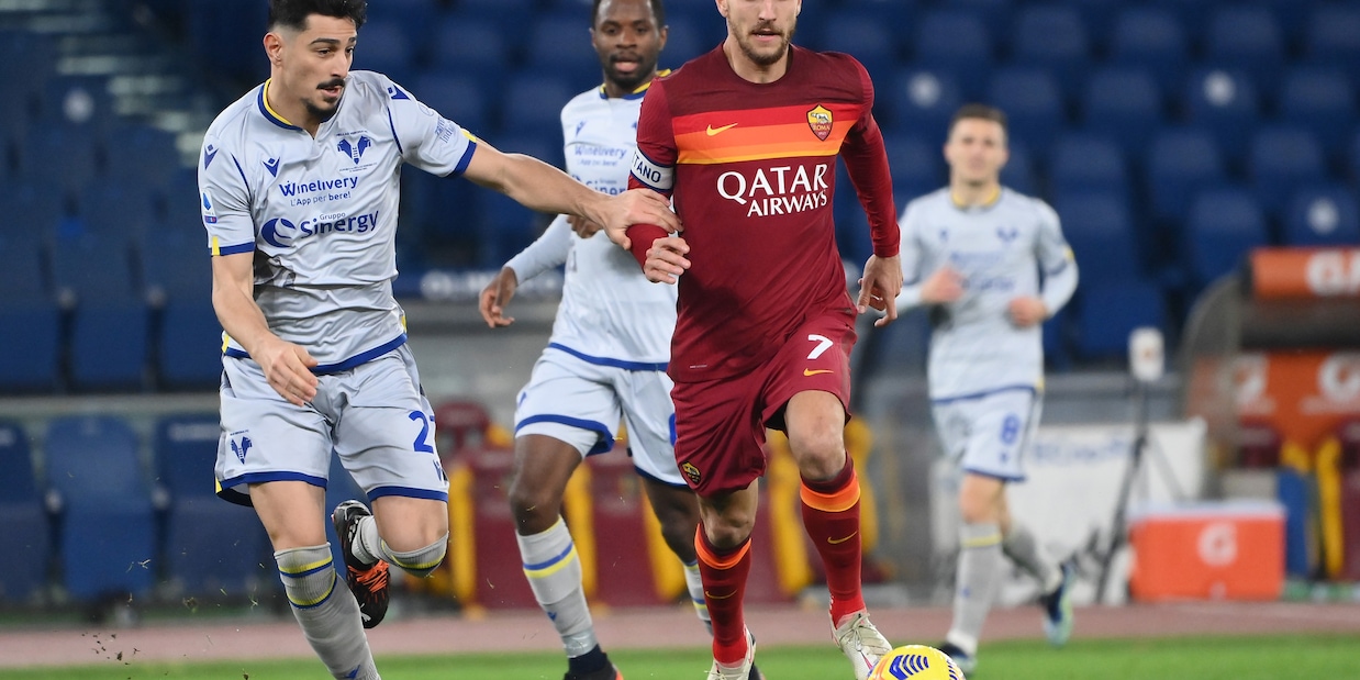 Roma-Verona 3-1, il tabellino