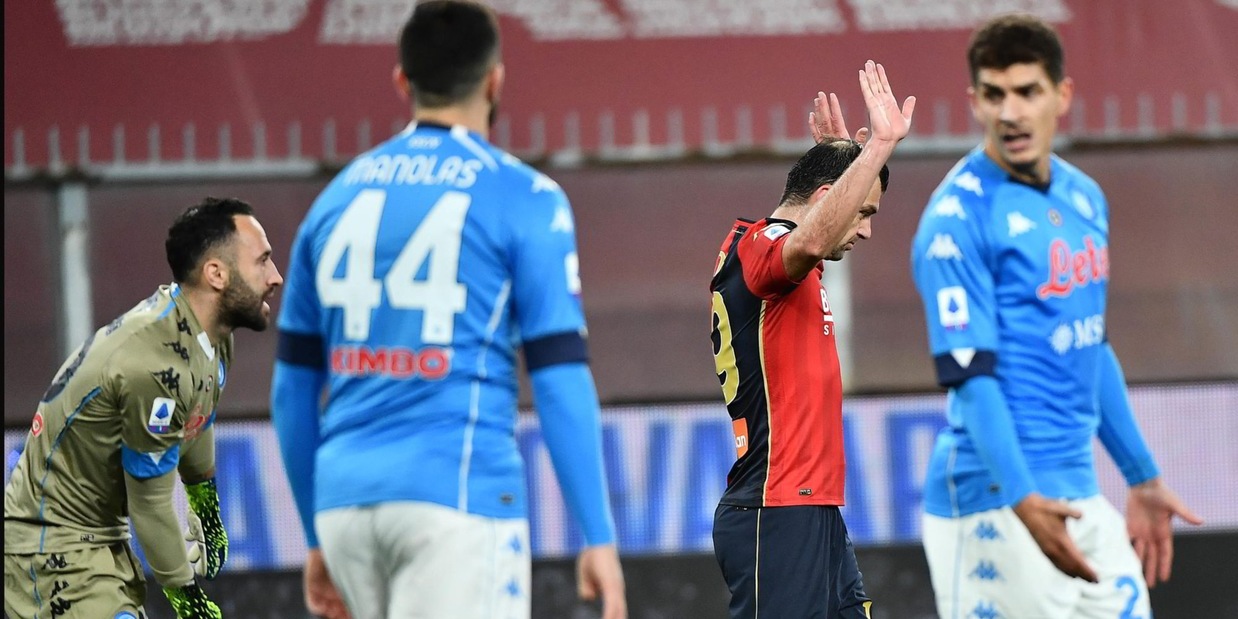 Genoa-Napoli 2-1: Pandev affonda Gattuso
