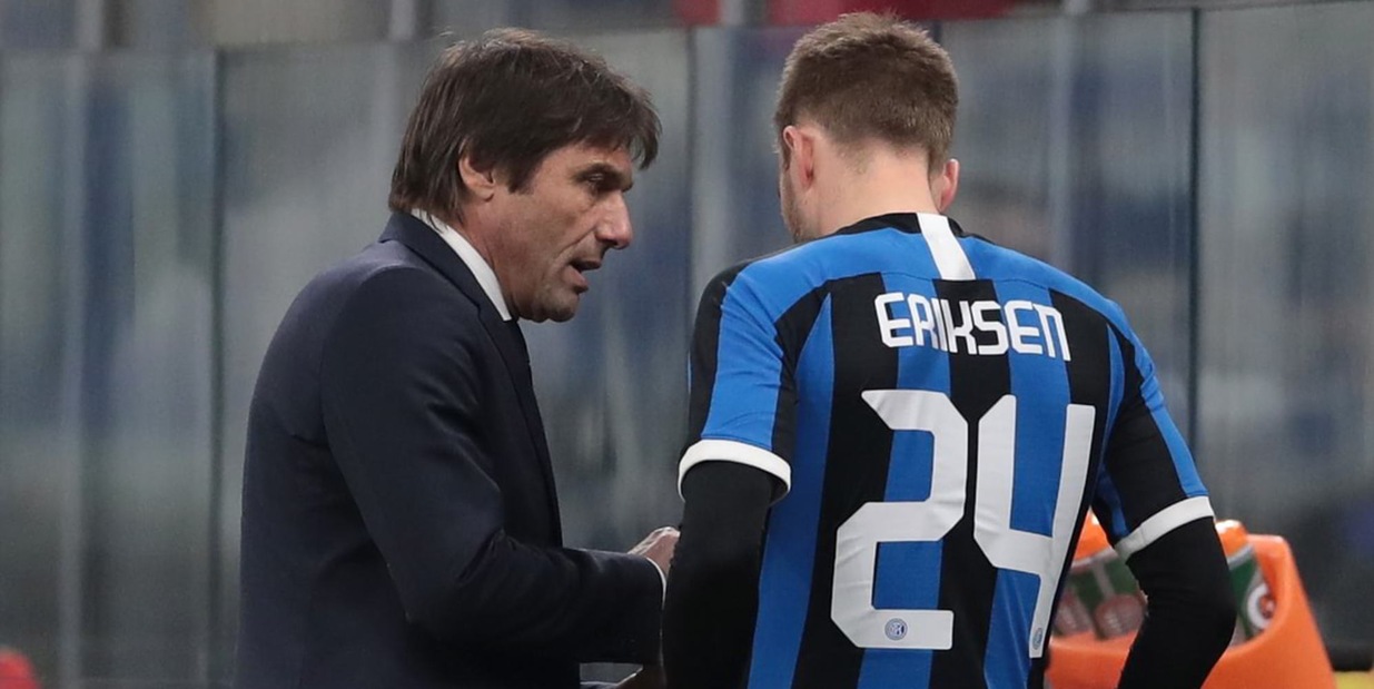 Juve-Inter, le scelte di Conte: scommessa Eriksen