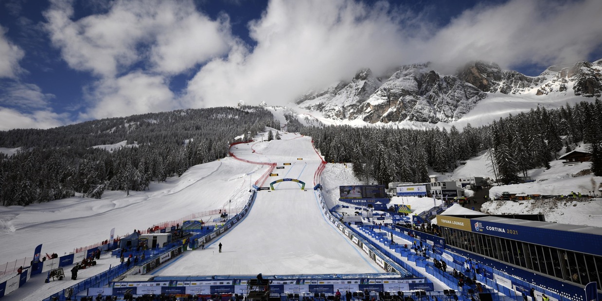Cortina, SuperG femminile cancellato Cortina, SuperG femminile cancellato