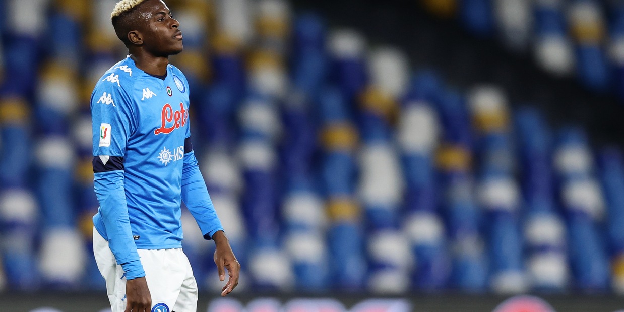 Il Napoli: "Non sappiamo se Osimhen abbia avuto la variante Covid"
