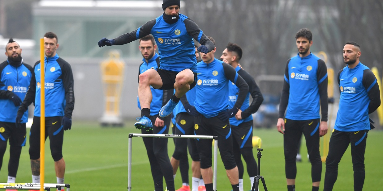 Inter, tamponi negativi per la squadra